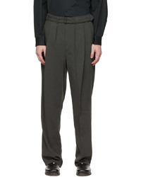 Lemaire Gray Pleated Trousers