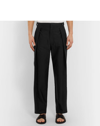 The Row Jonathan Pleated Cotton Trousers