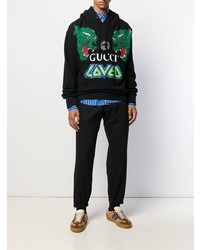 Gucci Logo Embroidered Chinos