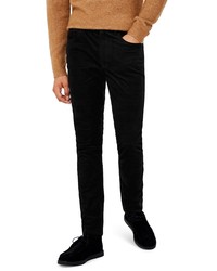 Topman Microcord Skinny Fit Pants