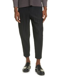 Homme Plissé Issey Miyake Pleated Crop Jogger Pants