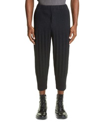 Homme Plissé Issey Miyake Pleated Crop Joggers