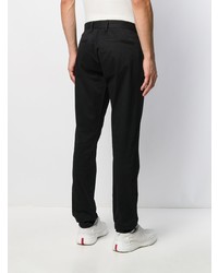 Emporio Armani Slim Fit Logo Plaque Trousers