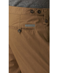 Burberry Straight Fit Cotton Chinos