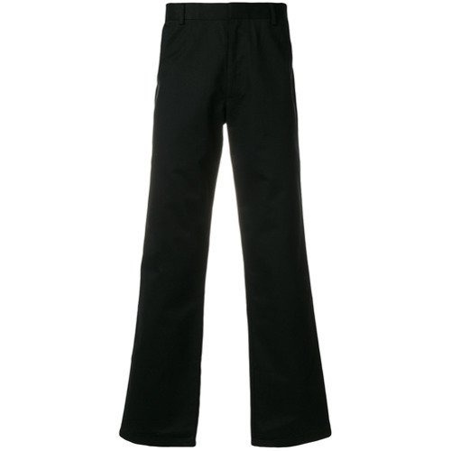 Raf Simons X Fred Perry Tape Detail Trousers, $182 | farfetch.com