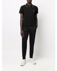 Armani Exchange Tapered Stretch Cotton Trousers