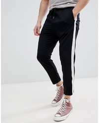 Pull&Bear Trousers With In Black