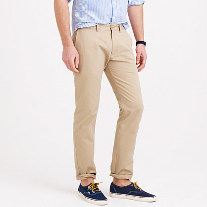 J.crew Unhemmed Essential Chino In 484 Fit, $69 