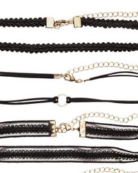 H&M 8 Pack Chokers