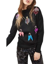 Topshop Christmas Ornat Sweater