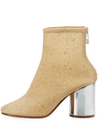 Maison Margiela Speckled Chunky Zip Up Bootie