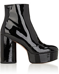 Marc Jacobs Amber Patent Leather Ankle Boots