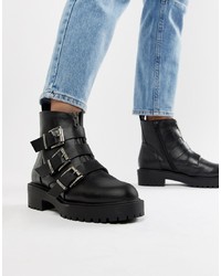ASOS DESIGN Arco Chunky Multi Ankle Boots