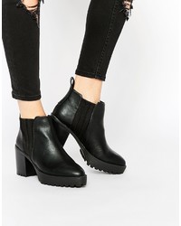 Monki Chunky Sole Ankle Boots