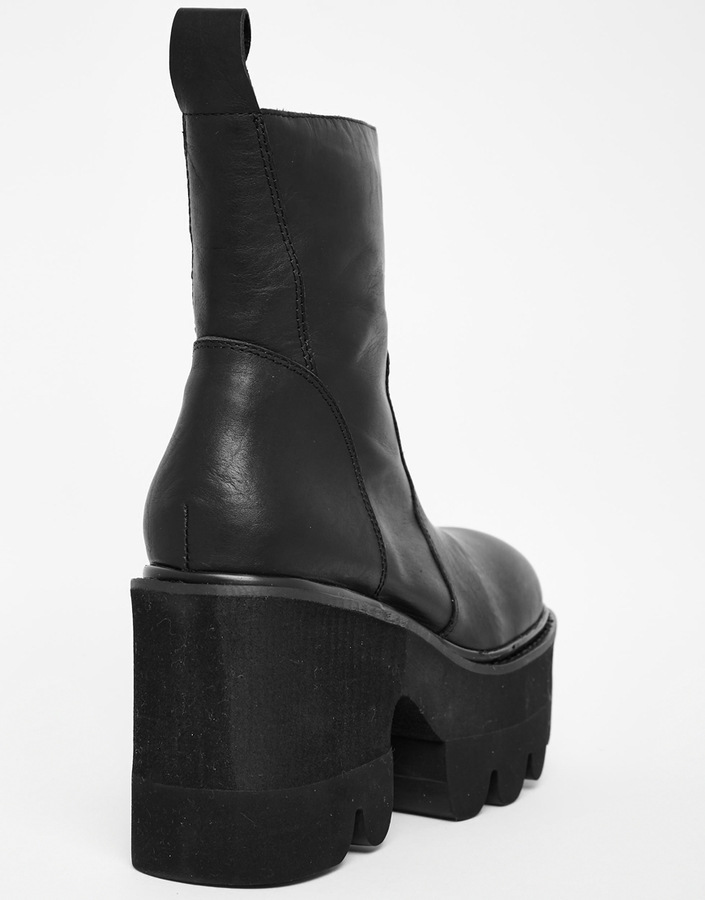 Unif Bundt boot ブラウン US 6サイズ 超人気 専門店 - 靴