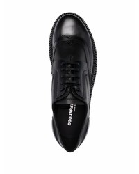 DSQUARED2 Polished Leather Derby Shoes