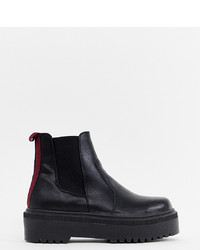 ASOS DESIGN Wide Fit Agnes Chunky Chelsea Boots
