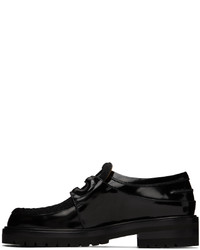 Lanvin Black Patent Loafers