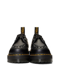 Dr. Martens Black Sidney Chunky Wedge Derbys