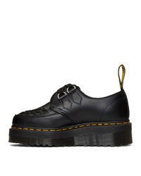 Dr. Martens Black Sidney Chunky Wedge Derbys