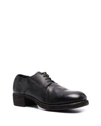 Guidi Chunky Leather Derby Shoes
