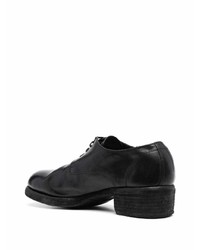 Guidi Chunky Leather Derby Shoes