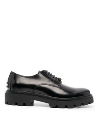 Tod's Lace Up Lug Sole Derby Shoes