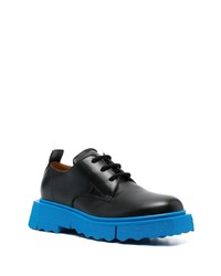 Off-White Leather Sponge Derby Shoes