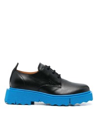 Off-White Leather Sponge Derby Shoes