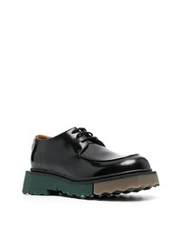 Off-White Sponge Sole Leather Derby Shoes