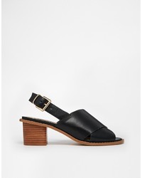 Asos Collection Heidi Wide Fit Heeled Sandals