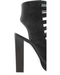 Asos Kore By Sophia Kokosolaki Leather Heeled Sandals