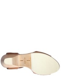 Dolce Vita Nalia Leather Ankle Strap Platform Sandal