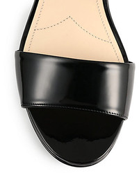 Prada Patent Leather Sandals