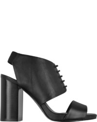 See by Chloe See By Chlo Black Leather Lace Up Sandal