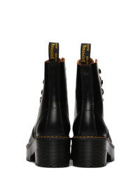 Dr. Martens Black Leona Boots