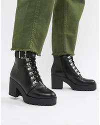 ASOS DESIGN Ethan Chunky Hiker Lace Up Boots