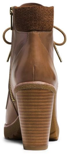 Michael kors kim lace up clearance bootie