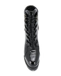Casadei Silver Tone Detail Boots