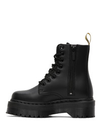 Dr. Martens Black Vegan Jadon Ii Mono Boots