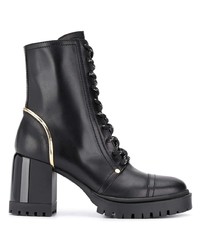 Casadei Chunky Heel Ankle Boots
