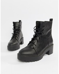 ASOS DESIGN Raider Chunky Lace Up Boots