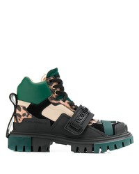 Dolce & Gabbana Trekking Logo Strap Boots
