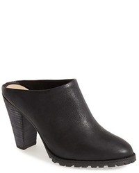 Delman Exude Lugged Leather Mule