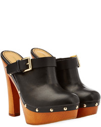Dsquared2 Leather Clogs