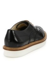 Tod's Two Tone Spazzolato Wingtip Oxford Shoes
