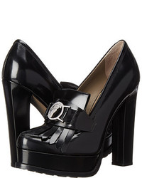 Versace Collection Fringe Chunky Pump
