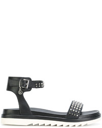 Armani Jeans Chunky Sole Studded Sandals