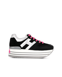 Hogan Logo Lace Up Sneakers