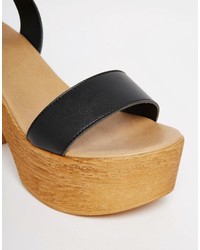 Asos Collection Tight Rope Chunky Sandals